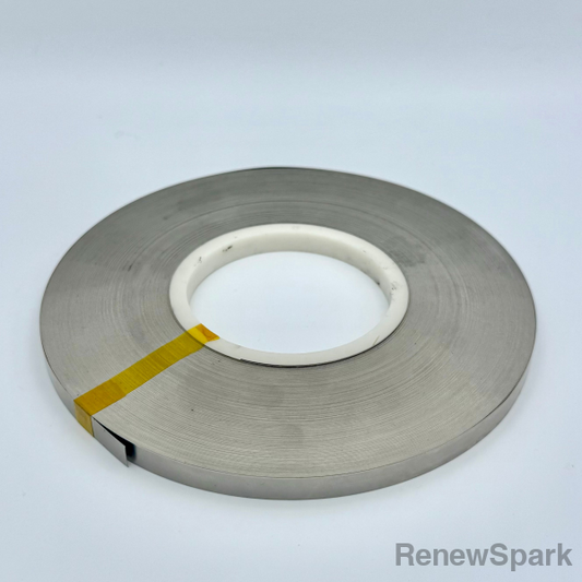 0.2 mm Pure Nickel Strip Roll – 10 ft / 25 ft / 50 ft – 10 mm Width – for Battery Pack Spot Welding Pure Nickel Strip