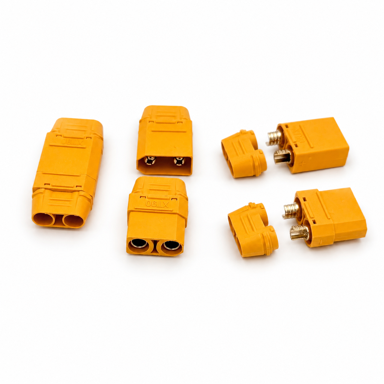 XT90 Male Female Connector Pairs for RC Battery ESC LiPo Li-ion DIY Projects
