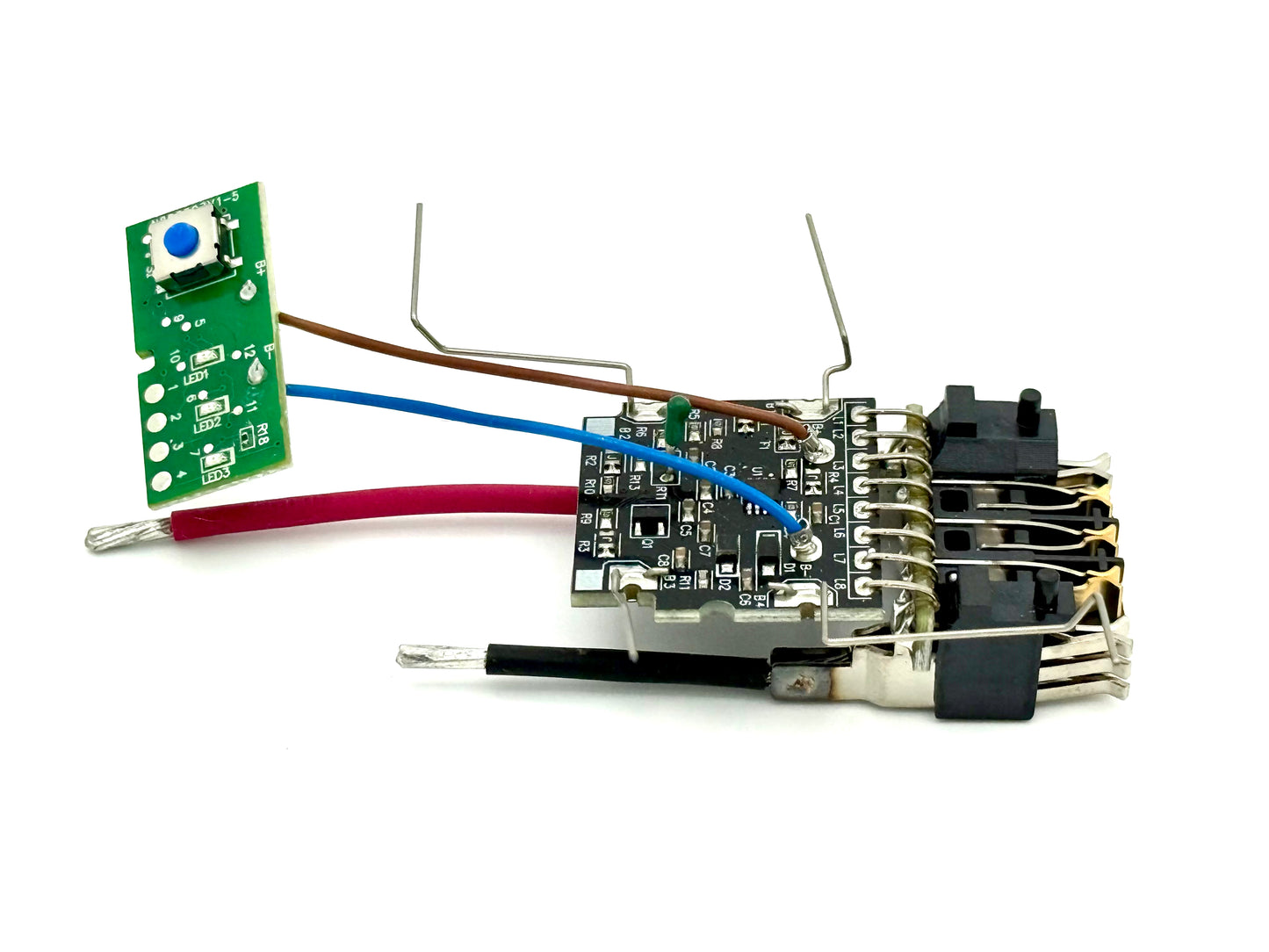 DCB205 20V Battery Rebuild Kit – 10‑Cell BMS, Nickel, Shell, Hardware (No Cells)