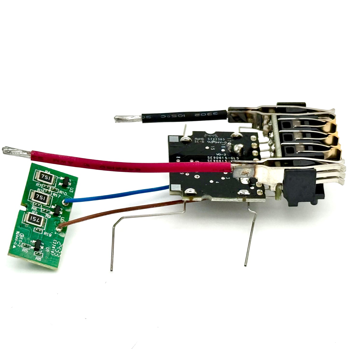 DCB205 20V Battery Rebuild Kit – 10‑Cell BMS, Nickel, Shell, Hardware (No Cells)