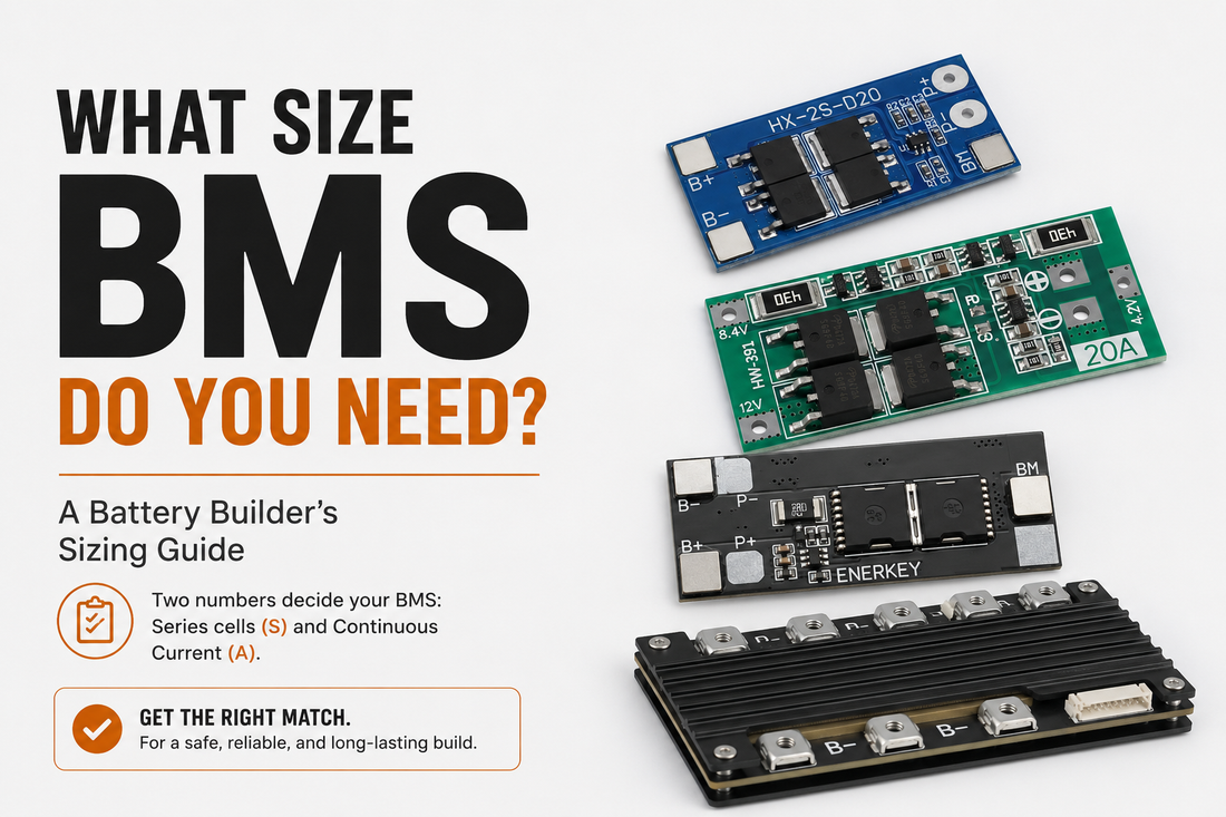What Size BMS Do You Need? A Battery Builder's Sizing Guide
