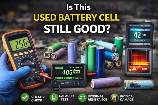 How Do You Know If a Used Battery Cell Is Still Good?