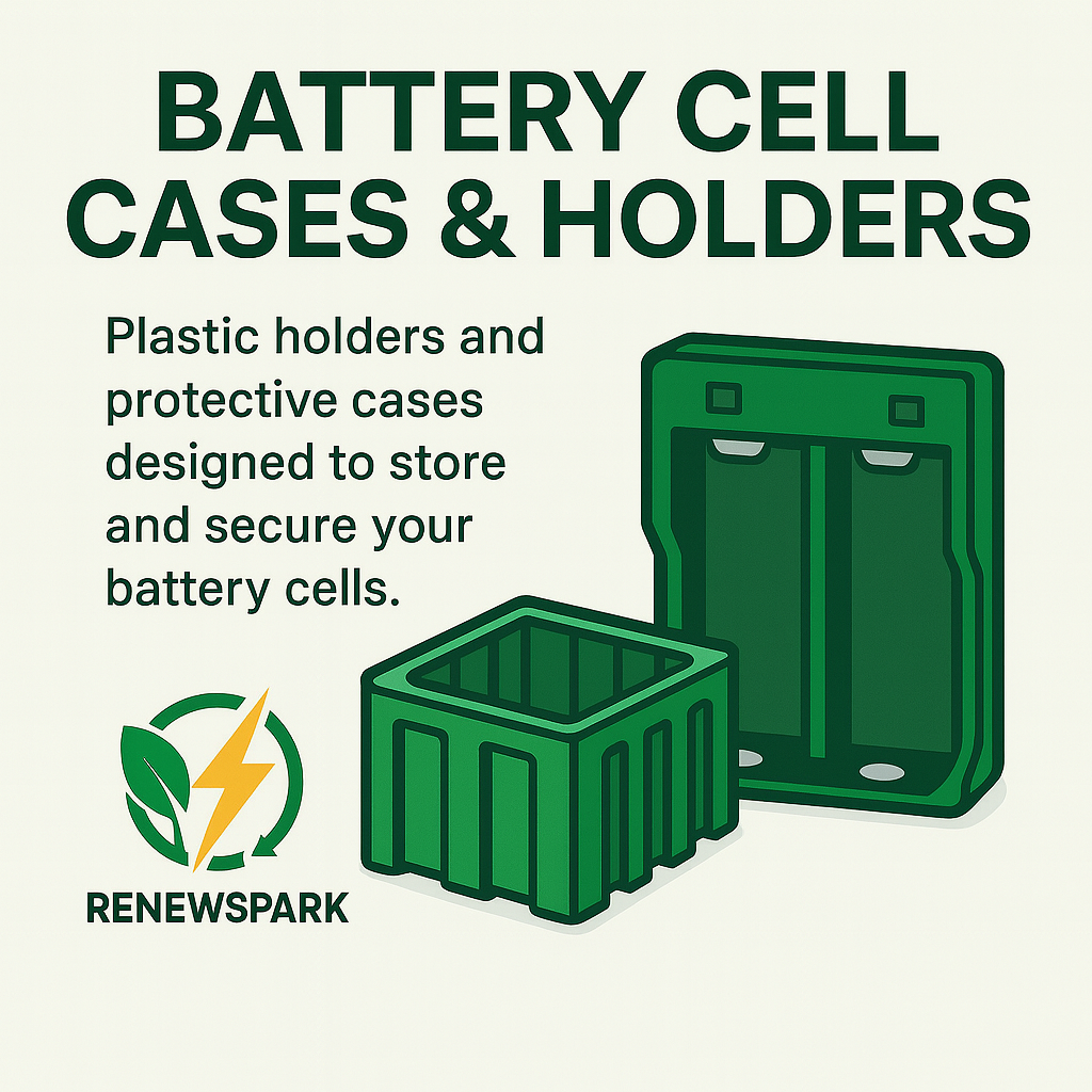 Battery Cell Cases & Holders (for individual cells)