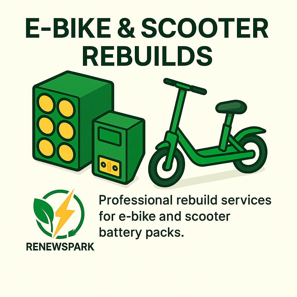 E-Bike & Scooter Rebuilds