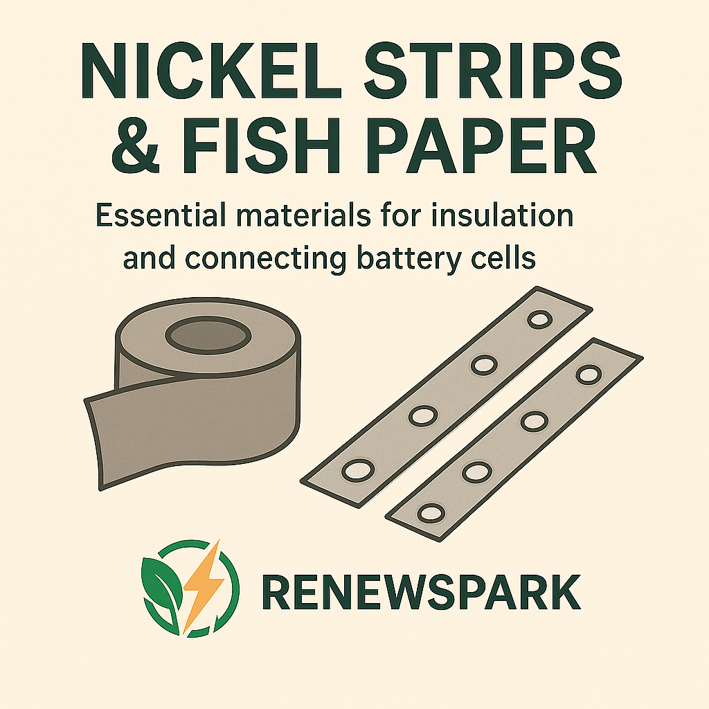 Nickel Strips & Fish Paper