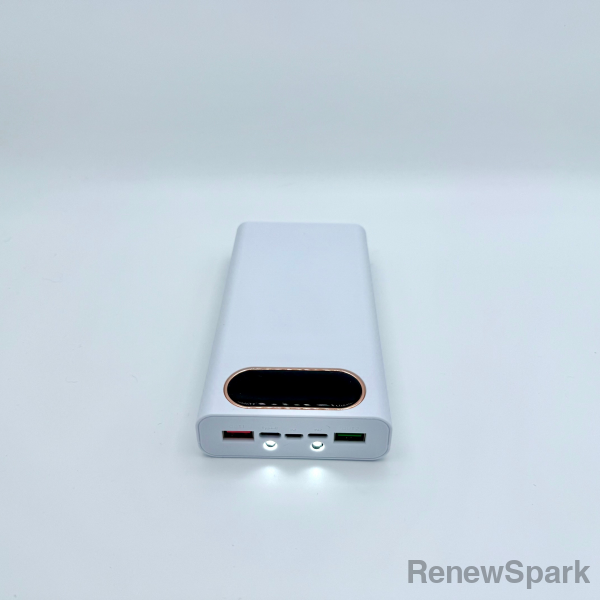 25,000mAh High-Capacity Power Bank – Dual USB + Wireless Charging Removable 21700 Cells Power Bank