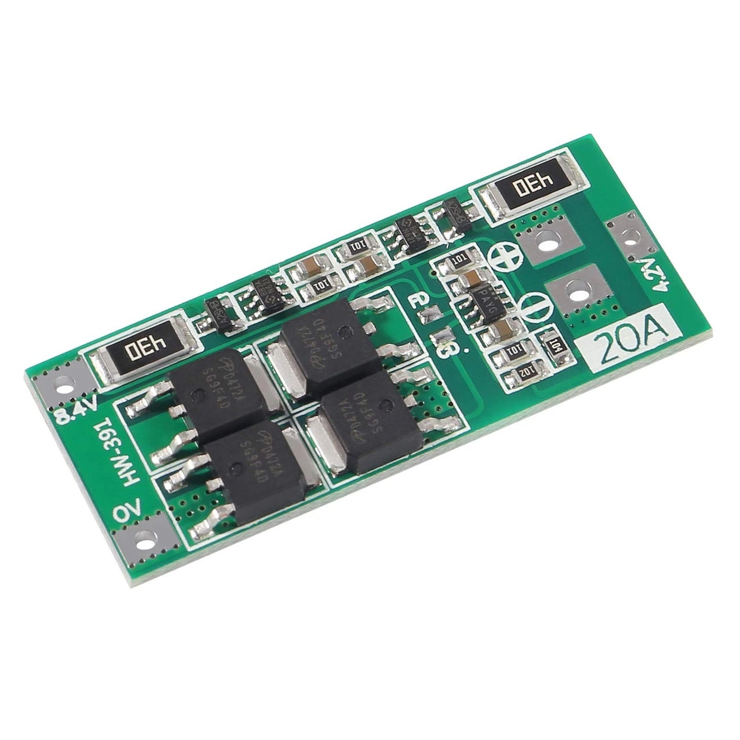 2S 8.4V 20A Lithium Battery BMS Protection Board with Balance – AITRIP