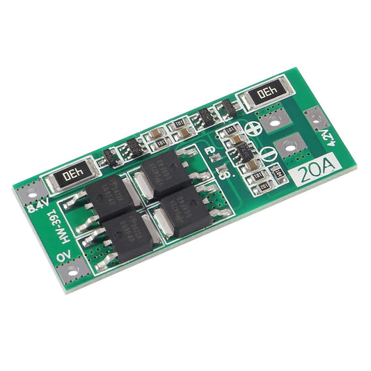 2S 8.4V 20A Lithium Battery BMS Protection Board with Balance – AITRIP