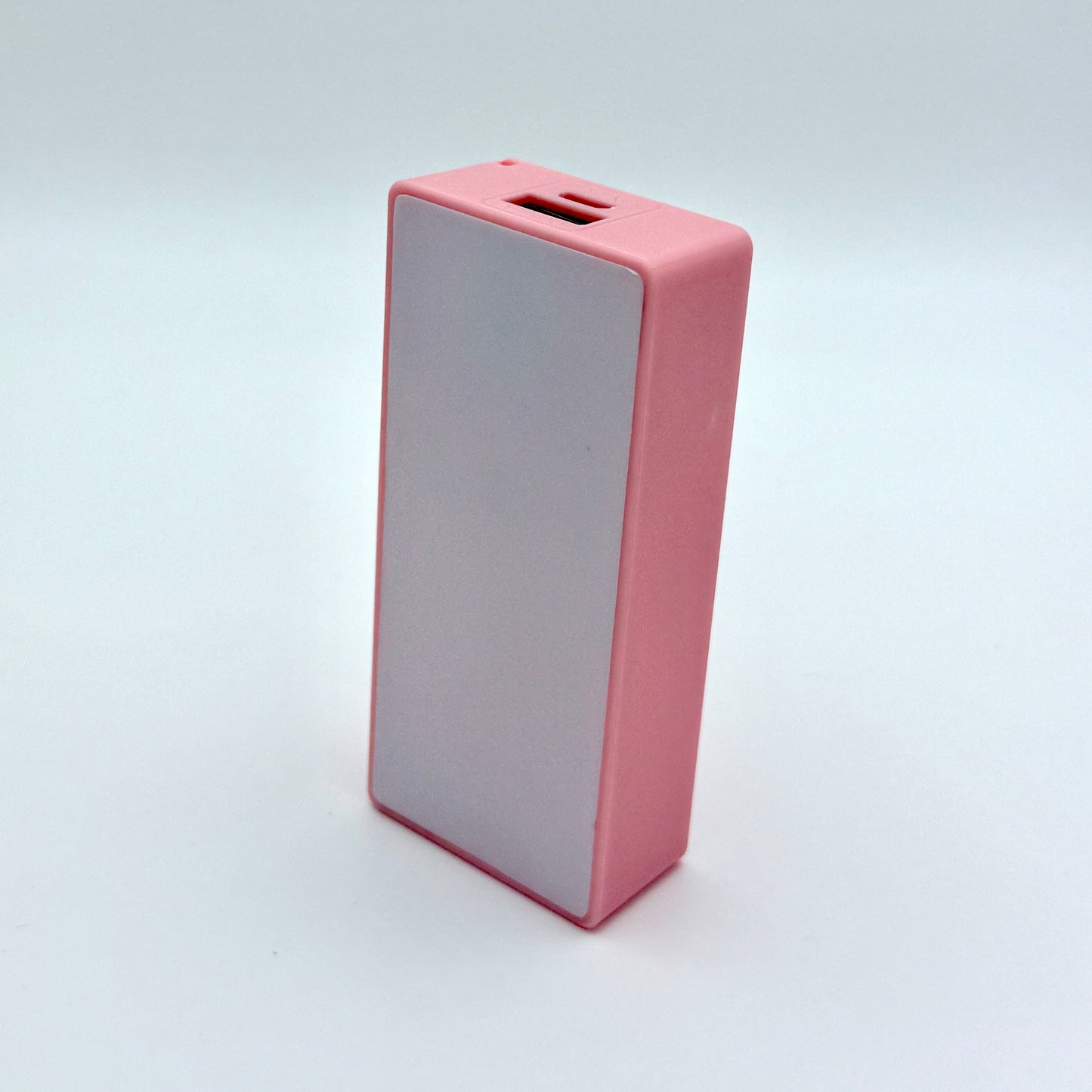 Portable Power Bank 5600mAh – Dual 18650 USB Charger with Keychain | Multiple Colors, Ready to Use