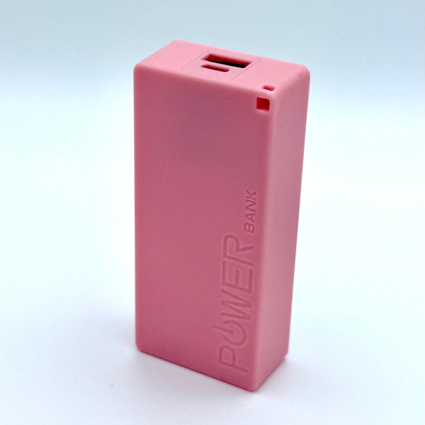 Portable Power Bank 5600mAh – Dual 18650 USB Charger with Keychain | Multiple Colors, Ready to Use