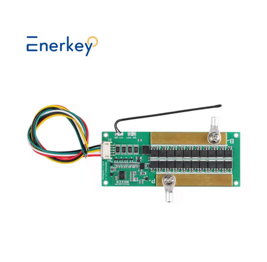 Enerkey 3S/4S 10–80A BMS (Peak 120A) with NTC & Cell Balancing – NMC / LFP / LTO / SIB