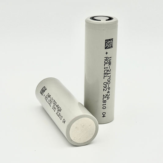 Molicel P42A – 21700 3.6V 4200mAh 45A Li-ion Cell
