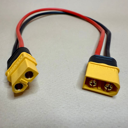 XT60 13 Inch Extension for Rc Battery Charger 14Awg Silicone Wire Male to Female