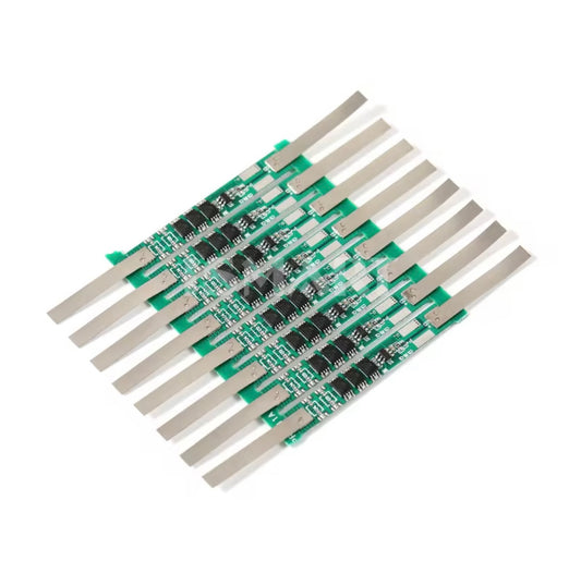 1S 3.7V 18650 BMS Protection Board with Nickel Strips – 3A Single Cell Power Bank DIY