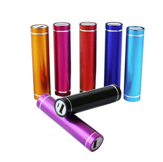 18650 Portable Power Bank Case – Single-Cell USB Charger Tube with LED (DIY Shell or Complete Pack, Black)