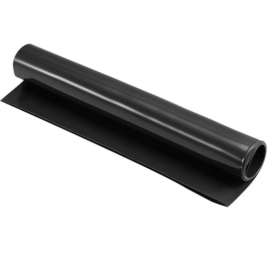 Battery Pack PVC Heat Shrink Wrap - 450mm Flat Width - 285mm Diameter - 1 Meter - Black