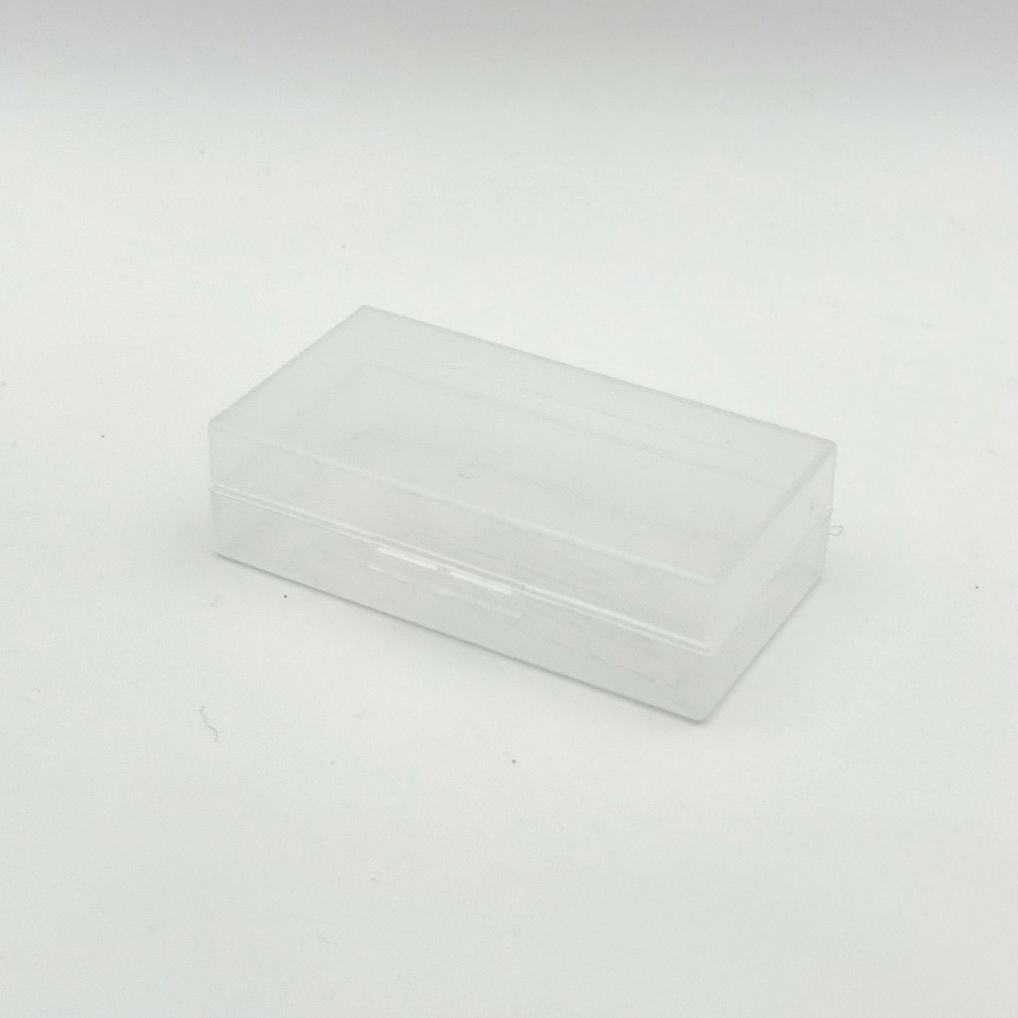 Battery Storage Case for 2x 18650 / 18500 / 18350 / CR123A – Clear Holder Box