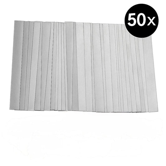50× Pure Nickel Strips 0.2×10×100 mm – Pre-Cut for Battery Pack Spot Welding