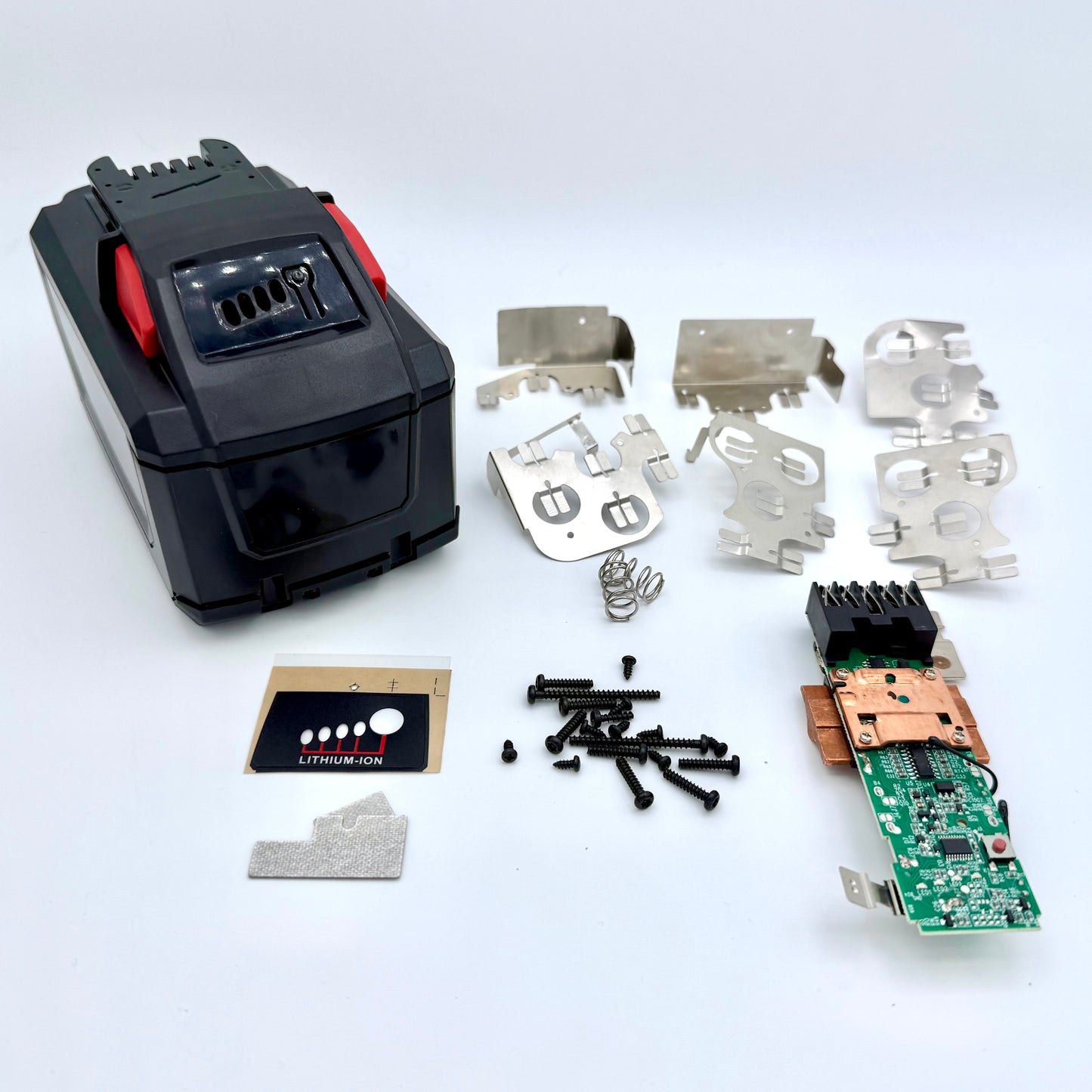 Milwaukee M18 12.0Ah Case + BMS | 15×21700 Battery Rebuild Kit