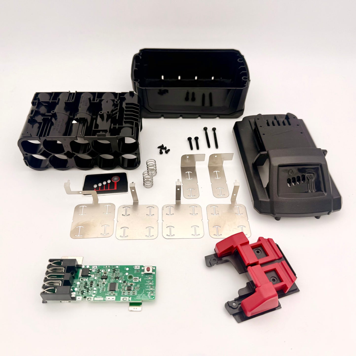Milwaukee M18 18V Battery Rebuild Kit – 10-Cell 21700, 5S2P BMS & Nickel – No Cells