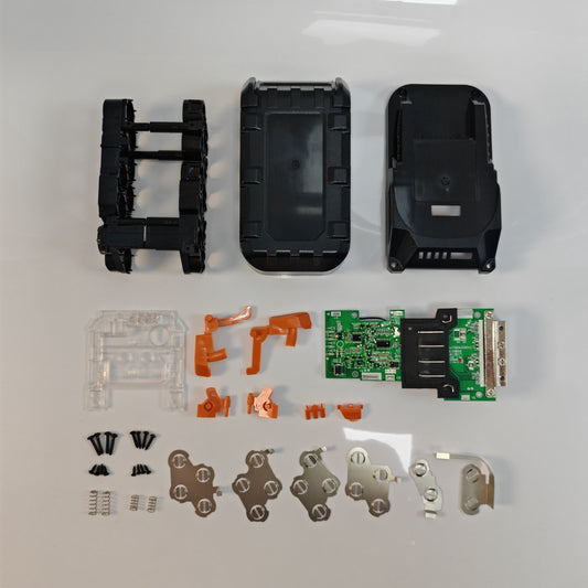 RIG 18V 10-Cell 18650 BMS – Complete DIY Battery Kit (Compatible Style)